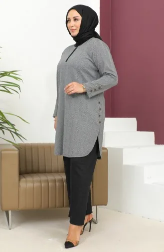 بدلة تونيك بنطلون من BSDesen 2692D-01 أسود 2692D-01