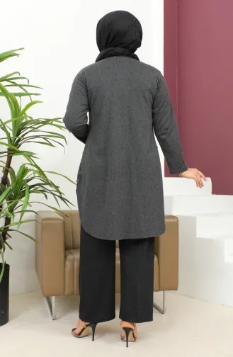 B.S.Desenli Bayan İkili Takım 2692F-01 Siyah