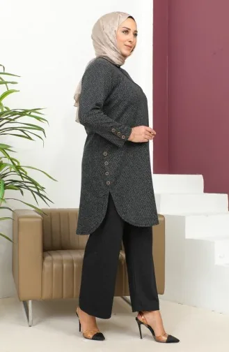 Pitikare Desen Bayan İkili Takım 2692I-01 Siyah