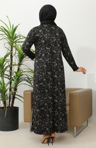 Robe Hijab Couleur Brun 4425B-05