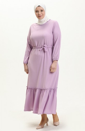 Orange Hijab Dress 4581-08