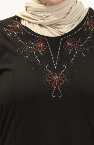 Black İslamitische Jurk 4952-01