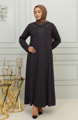 Zwetschge Hijab Kleider 4956-01