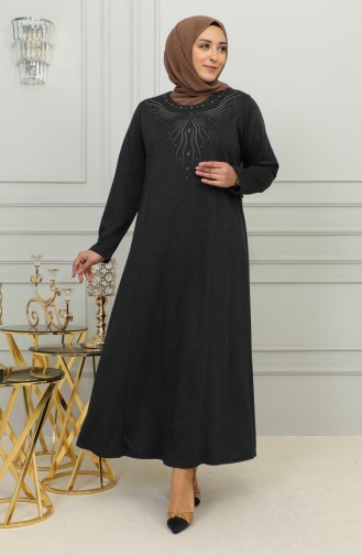 Robe Hijab Noir 4956-04