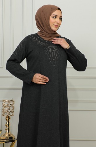 Robe Hijab Noir 4956-04