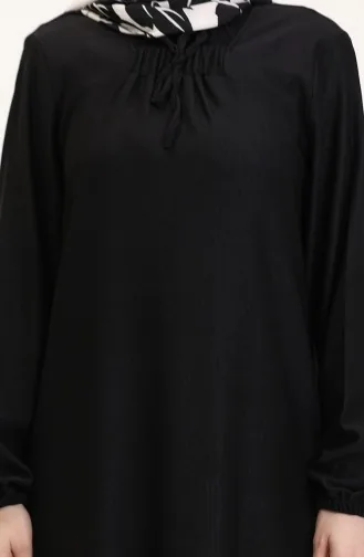 Jurk Met Vierkante Hals 99490701-01 Zwart 99490701-01