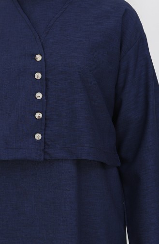 Jacke Weste Zweiteiler 2155-01 Dunkelblau 2155-01