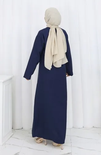 سترة وصدرية بدلة من قطعتين 2155-01 أزرق داكن 2155-01