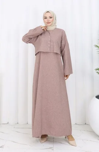 سترة بدلة من قطعتين 2155-02 وردي غامق مغبر 2155-02