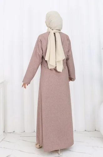 سترة بدلة من قطعتين 2155-02 وردي غامق مغبر 2155-02