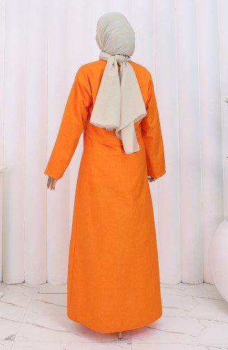 Veste Gilet Costume Deux Pièces 2155-04 Orange 2155-04