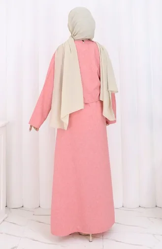 Ensemble Deux Pièces Veste Et Gilet 2155-05 Rose 2155-05