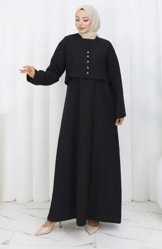 Veste Gilet Costume Deux Pièces 2155-06 Noir 2155-06