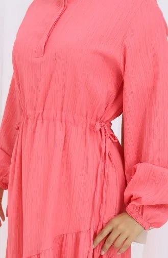 Pleated Skirt Dress 2157-04 Pink 2157-04