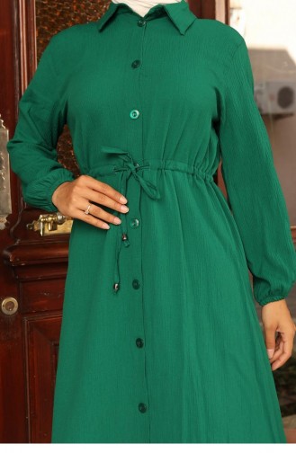 Costume Long Fendu Vert 756