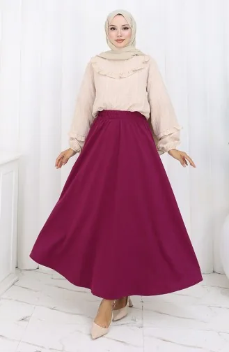 Oysho Stoffen Rok 5578-09 Pruim 5578-09