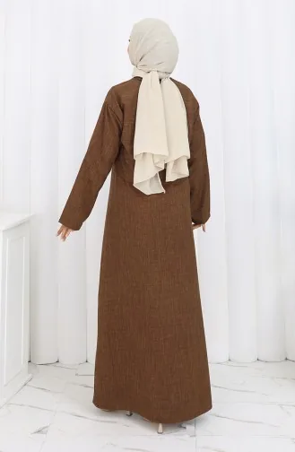 Ceket Jile İkili Takım 2155-08 Kahverengi