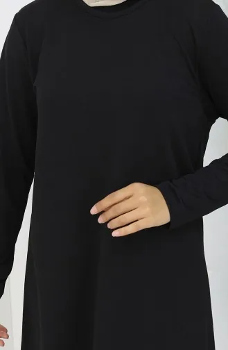 تونيك مخطط 1001C-01 أسود 1001C-01