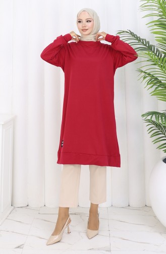 Emblem Tuniek 0012-32 Licht Bordeaux Rood 0012-32
