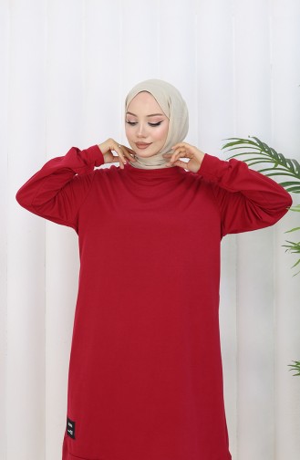 Emblem Tuniek 0012-32 Licht Bordeaux Rood 0012-32