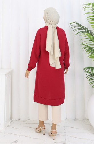 Emblem Tuniek 0012-32 Licht Bordeaux Rood 0012-32