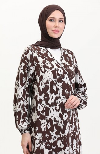 Gebedsjurk Met Zijstrik 4483AK-05 Bruin 4483AK-05