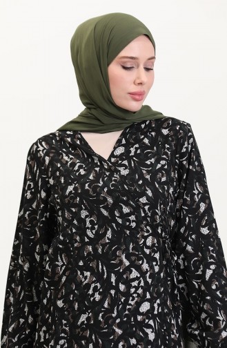 ثوب صلاة برباط جانبي 4483AL-01 كاكي 4483AL-01