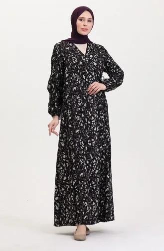 Side Tie Prayer Dress 4483AL-02 Plum 4483AL-02
