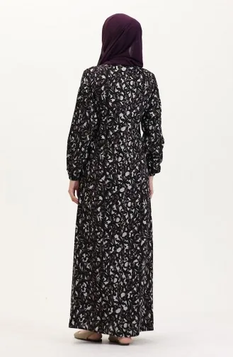 Side Tie Prayer Dress 4483AL-02 Plum 4483AL-02