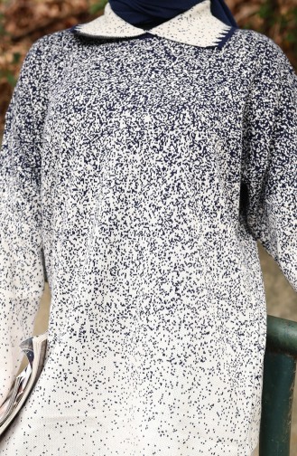 Triko Tunik Pantolon İkili Takım 1123-02 Lacivert
