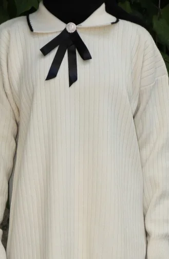 Strickmode Tunika Hose Zweiteiler Set 1064-03 Beige 1064-03