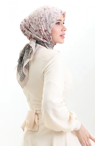 Écharpe à Motifs Karaca Cupra 82015-03 Rouge Pierre 82015-03