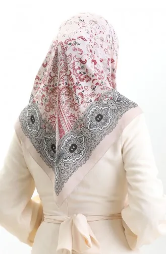 Écharpe à Motifs Karaca Cupra 82015-03 Rouge Pierre 82015-03