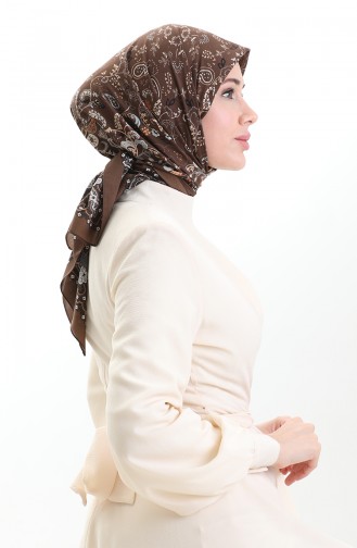 وشاح كاراكا كوبرا المنقوش 82015-07 بني أسود 82015-07