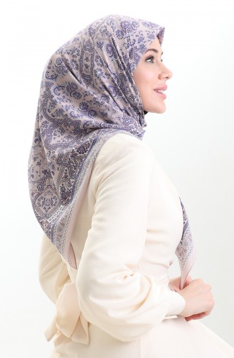 وشاح كاراكا المنقوش كوبرا 82014-01 أرجواني فاتح 82014-01