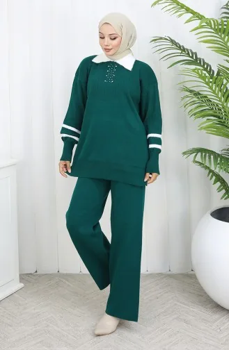 Strickmode Tunika Hose Zweiteiler 1002-03 Petrol 1002-03