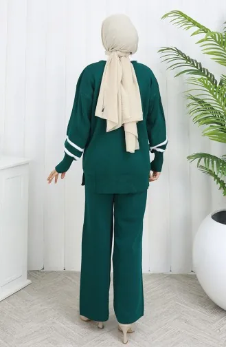 Strickmode Tunika Hose Zweiteiler 1002-03 Petrol 1002-03