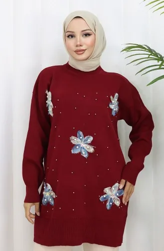 Triko Garnili Tunik 3010-02 Bordo