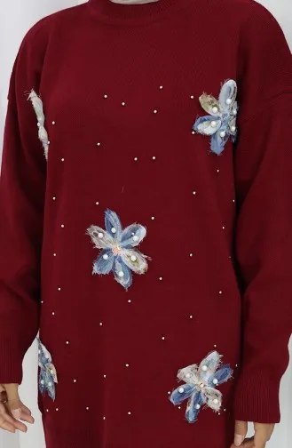 Triko Garnili Tunik 3010-02 Bordo