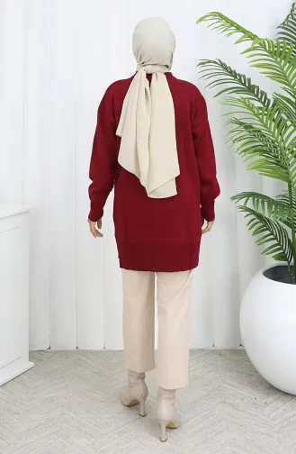 Triko Garnili Tunik 3010-02 Bordo