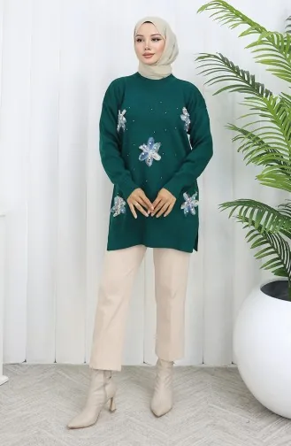 Triko Garnili Tunik 3010-03 Petrol