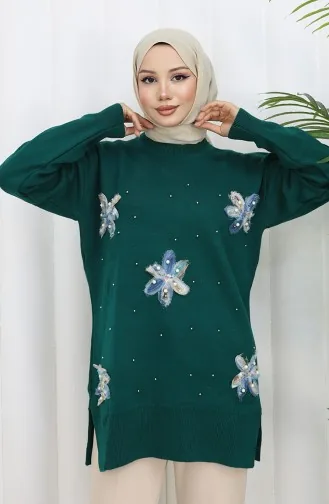 Triko Garnili Tunik 3010-03 Petrol