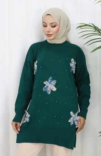 Triko Garnili Tunik 3010-03 Petrol