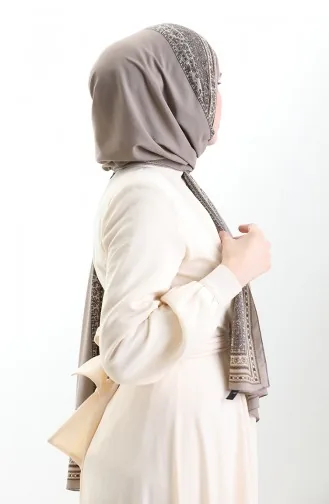 Karaca Gemusterter Mio-Schal 82012-03 Nerz 82012-03