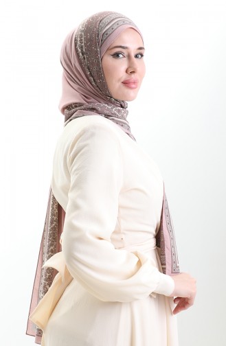 Karaca Châle Mio à Motifs 82012-05 Poudre 82012-05