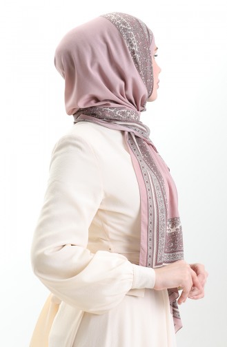 Karaca Châle Mio à Motifs 82012-05 Poudre 82012-05