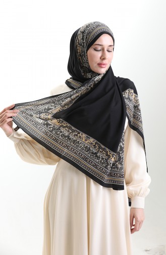 Châle à Motifs Karaca Mio 82012-09 Noir 82012-09