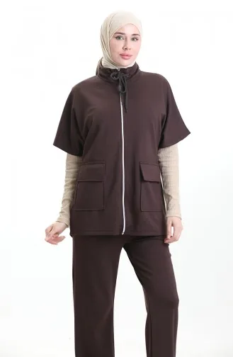 سترة أويشو 11330-02 بنية 11330-02