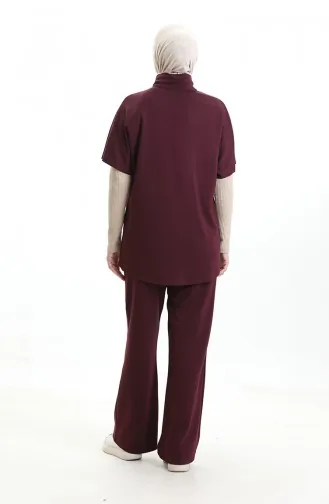 Oysho Weste Anzug 11330-03 Pflaume 11330-03