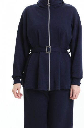 Oysho Kumaş Tokalı Takım 11331-02 Lacivert